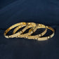 22K Gold Bangles with Polished Accents from Premsay Jewellers