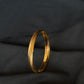 22K Gold Bangle with Subtle Detail