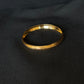22K Gold Bangle with Subtle Detail