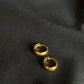 Classic 22K Gold Hoop Earrings - Timeless Elegance