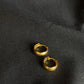 Classic 22K Gold Hoop Earrings - Timeless Elegance