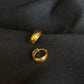Classic 22K Gold Hoop Earrings - Timeless Elegance