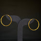 Classic 22K Gold Hoop Earrings - Understated Elegance