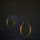 Classic 22K Gold Hoop Earrings - Understated Elegance