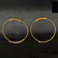 Safe & Adjustable 22K Gold Baby Bangle Set with Gold Beads