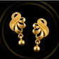 22K Gold Ornate Filigree Teardrop Earrings | Traditional Beaded Gold Drops