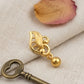 22K Gold Royal Sunburst Filigree Earrings | Traditional Indian Drop Jewelry