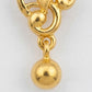 22K Gold Royal Sunburst Filigree Earrings | Traditional Indian Drop Jewelry