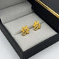 22K Gold Intricate Filigree Teardrop Earrings | Traditional Indian Gold Drops