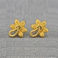 22K Gold Intricate Filigree Teardrop Earrings | Traditional Indian Gold Drops