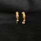 22K Gold with Textured Detail