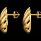 22K Yellow Gold Multi-Tiered Beaded Drop Earrings | Traditional Gold Jhumki Style
