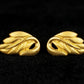 22K Yellow Gold Sunburst Filigree Drop Earrings | Artisan Indian Gold Jewelry