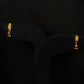 22K Gold Drop Earrings with Textured Design