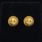 22K Gold Traditional Rawa Work Drop Earrings | Granulated Filigree Jewelry