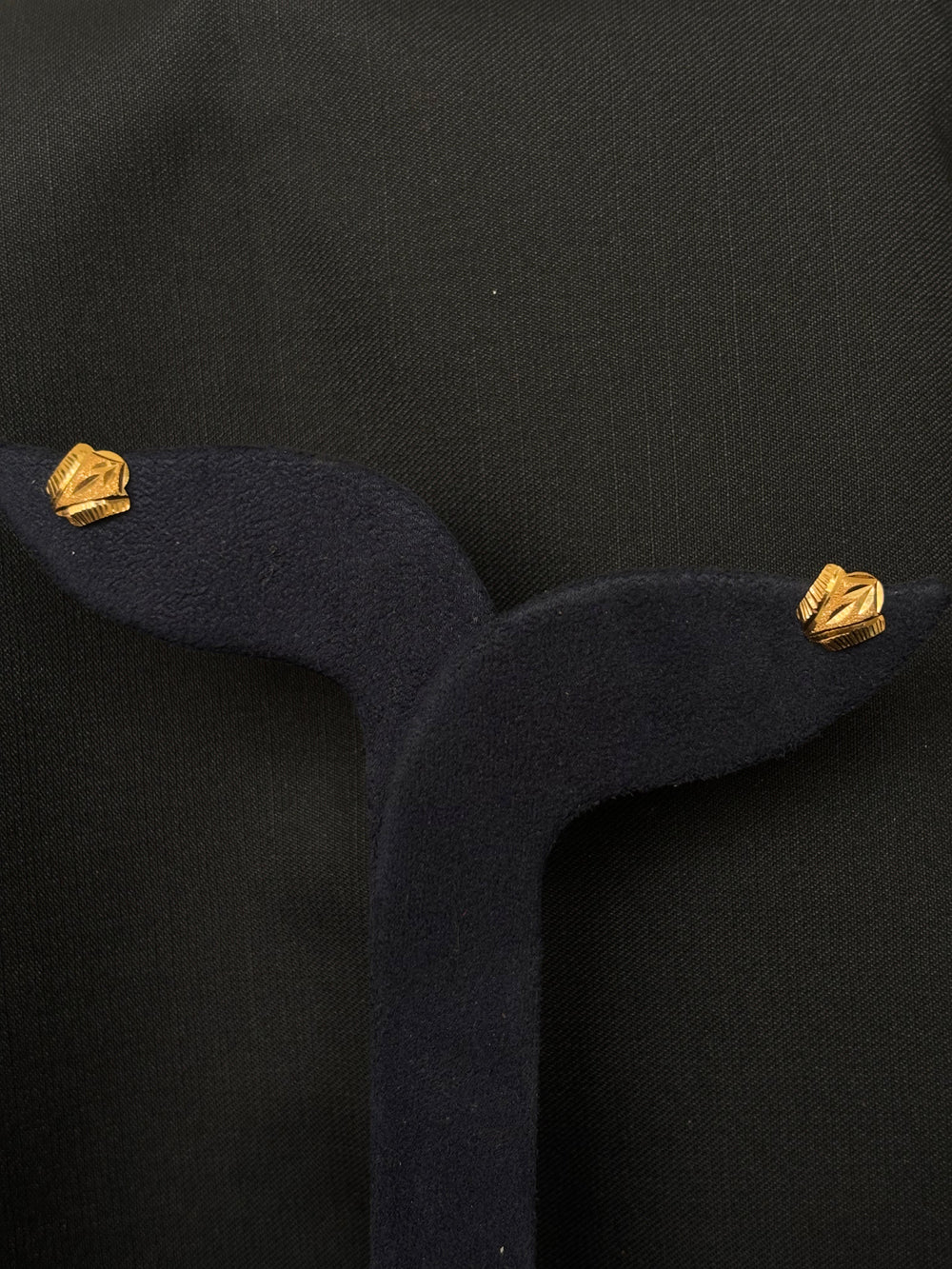 Modern Textured Studs: 22K Gold Geometric Earrings