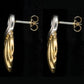 22K Gold Tiered Sunburst Filigree Earrings | Traditional Indian Drop Jewelry