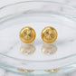22K Gold Ornate Teardrop Filigree Earrings | Traditional Beaded Gold Drops