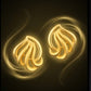 22K Yellow Gold Sunburst Filigree Drop Earrings | Artisan Indian Gold Jewelry