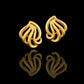 22K Yellow Gold Sunburst Filigree Drop Earrings | Artisan Indian Gold Jewelry