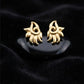 22K Gold Traditional Rawa Work Drop Earrings | Granulated Filigree Jewelry