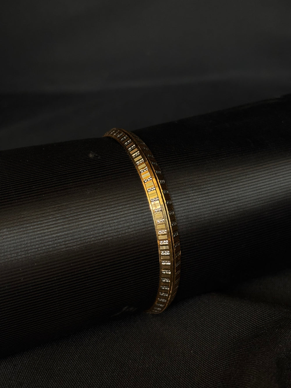 Traditional 22KT Gold Sikh Kara - Handcrafted with Precision