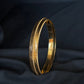 22K Gold Sikh Kara with Traditional Engraved Design