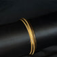 22K Gold Sikh Kara with Traditional Engraved Design