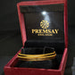 22K Gold Sikh Kara with Traditional Engraved Design