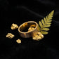 Gents 22K Gold Grid-Pattern Band | Minimalist Luxury Wedding Ring