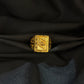 Gents Dual-Triangle Gold Signet | 22K Linear Etched Ring