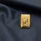 22K Gold Gents Ring with Rectangular Setting & Intricate Central Motif.