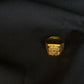 22K Gold Gents Ring with Distinctive Pattern.