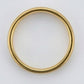 Gents  22K Gold Raised Center Signet | Textured Square Fashion Ring