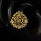 Elegant 22K Gold Mesh Pattern Ring | WoGents Detailed Gold Band