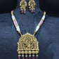 Royal 22K Gold Filigree Floral Necklace & Earrings Set