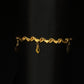 22K Gold Bracelet with Charm Detail