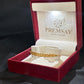 22K Gold Ganch Bracelet with Detailed Pattern