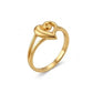 Gents  22K Gold Lattice Engraved Ring | Detailed Rectangular Signet