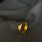 22K Gold Ladies Ring with Two-Tone Band.