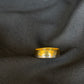 22K Gold Ladies Ring with Two-Tone Band.