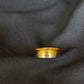 22K Gold Ladies Ring with Two-Tone Band.