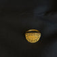 22K Gold Ladies Ring with Textured Band Pattern