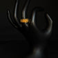 22K Gold Ladies Ring with Ornate Detailing.
