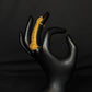 22K Gold Ladies Adjustable Finger Ring with Intricate Filigree Design - Unique & Elegant