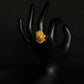 22K Gold Traditional Filigree Ring - Elegant Handcrafted Jewelry