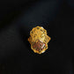 22K Gold Traditional Filigree Ring - Elegant Handcrafted Jewelry