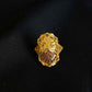 22K Gold Traditional Filigree Ring - Elegant Handcrafted Jewelry