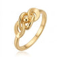 Gents 22K Gold Architectural Grid Ring | Textured Square Statement