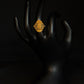 22K Gold Ladies Ring with Distinctive Textured Design